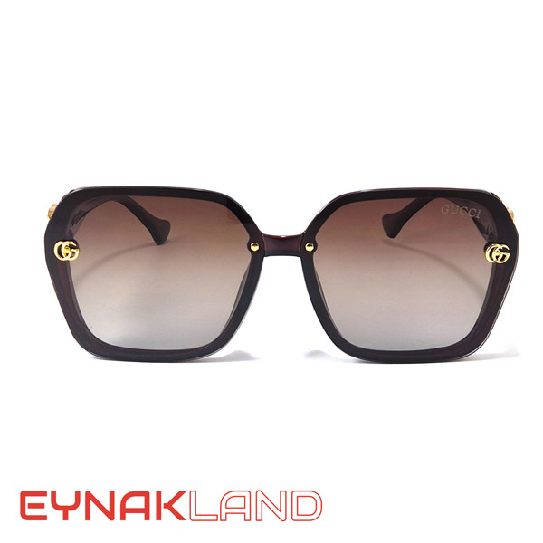عینک گوچی از نمای جلو UV400